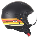 Helmet vito jet moda matt blue - Lifty Electric Scooters