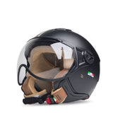 Helmet vito jet moda matt blue - Lifty Electric Scooters