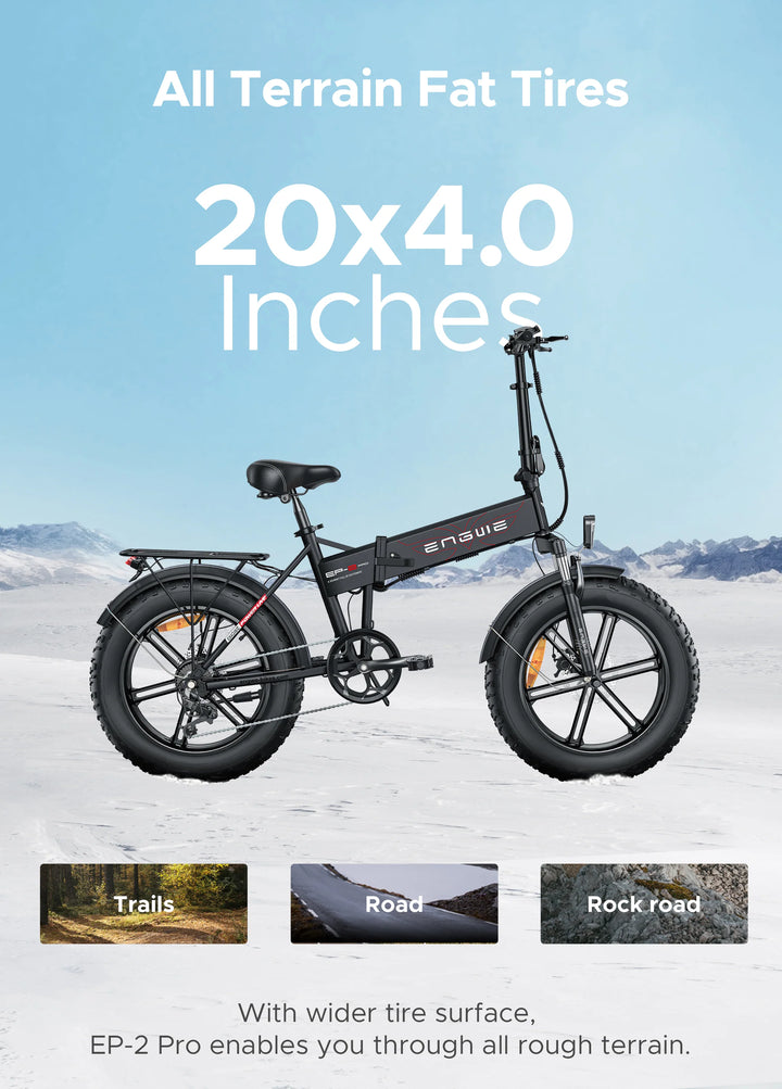 Engwe EP-2 Pro Electric Bike - Lifty Electric Scooters