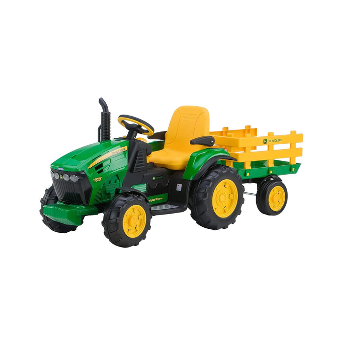Lifty Electric Tractor John Deere with Trailer 12V - Lifty Electric Scooters