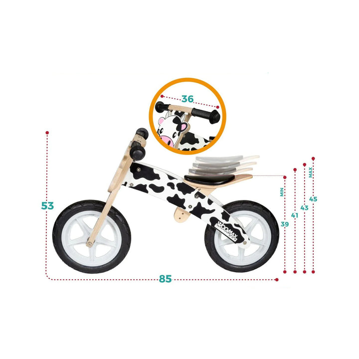 WoodMax Cow Bike KIDS - Lifty Electric Scooters