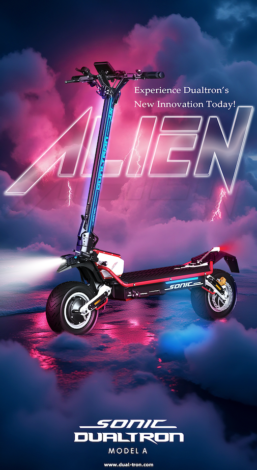 DUALTRON SONIC MODEL A ALIEN ( DUALTRON THUNDER 4 ) - Lifty Electric Scooters