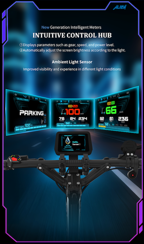 DUALTRON SONIC MODEL A ALIEN ( DUALTRON THUNDER 4 ) - Lifty Electric Scooters