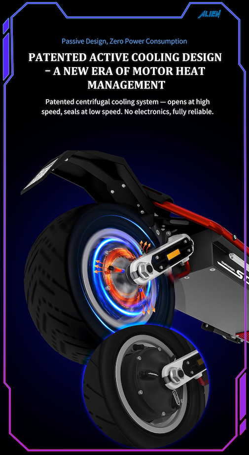 DUALTRON SONIC MODEL A ALIEN ( DUALTRON THUNDER 4 ) - Lifty Electric Scooters