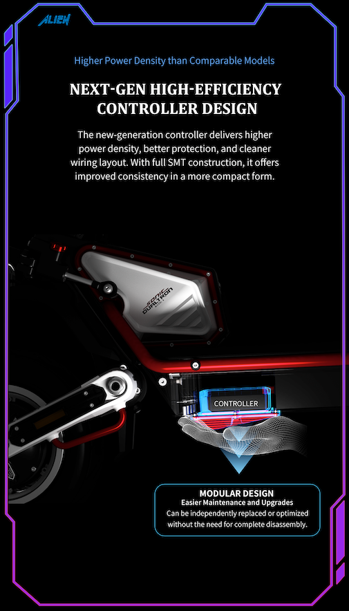 DUALTRON SONIC MODEL A ALIEN ( DUALTRON THUNDER 4 ) - Lifty Electric Scooters