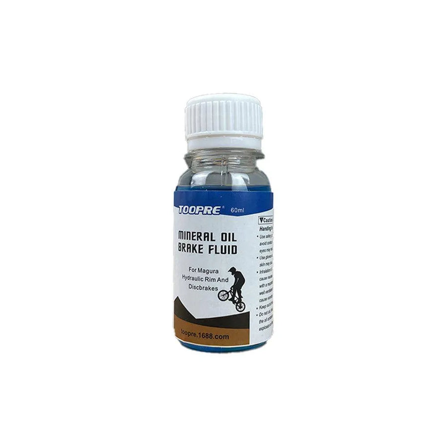 Blue Mineral Oil Hydraulic Brakes - Lifty Electrics