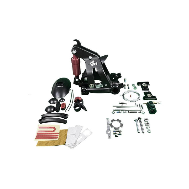 Red Monorim Rear Suspension