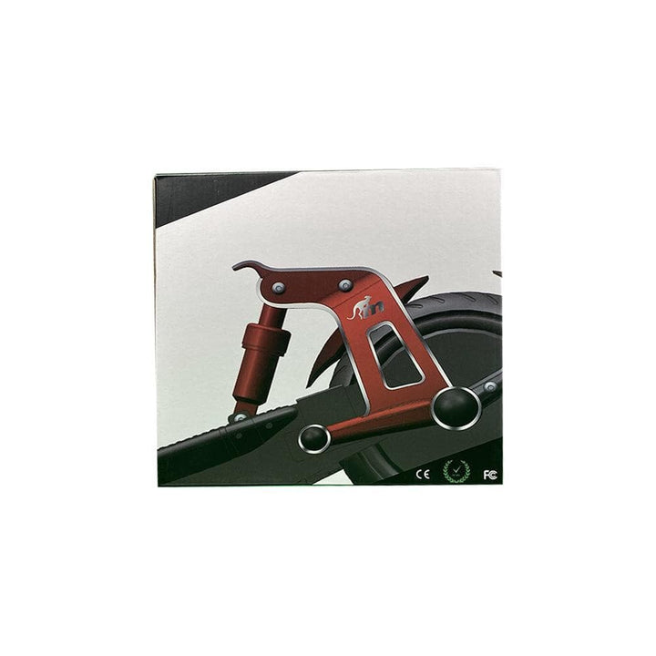 Red Monorim Rear Suspension