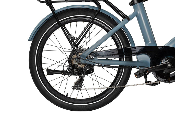 Eovolt Evening 24" Compact Step Through Semi Folding Electric Bike - Lifty Electrics