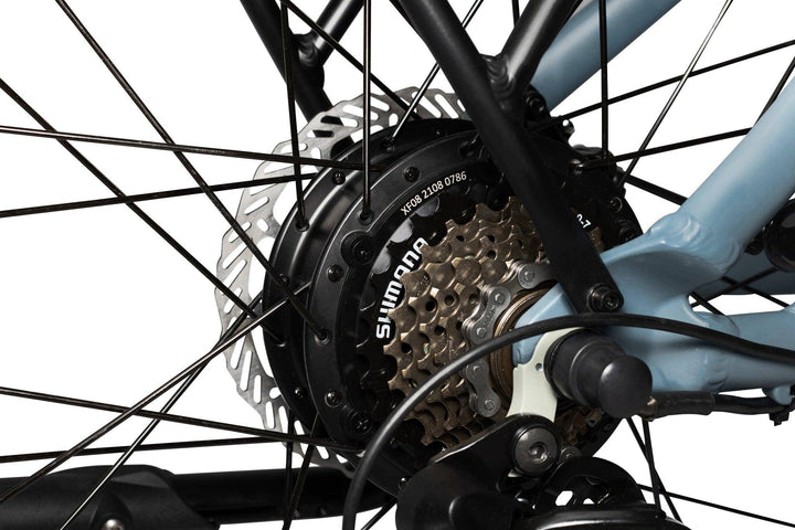 Eovolt Evening 24" Compact Step Through Semi Folding Electric Bike - Lifty Electrics