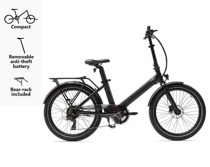 Eovolt Evening 24" Compact Step Through Semi Folding Electric Bike - Lifty Electrics
