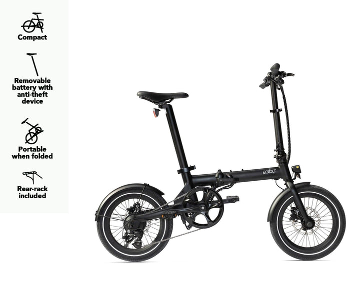 Eovolt Morning 16" Folding Electric Bike - Lifty Electrics