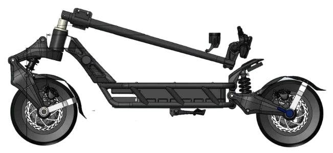 Nami Blast 60V 29Ah Electric Scooter - Lifty Electrics